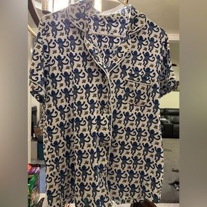 Roller rabbit monkey pajamas